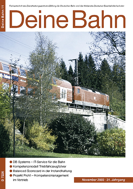 Deine Bahn 11/2003