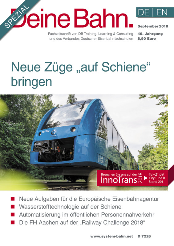 Deine Bahn 09/2018 SPEZIAL (Deutsch-Englisch)