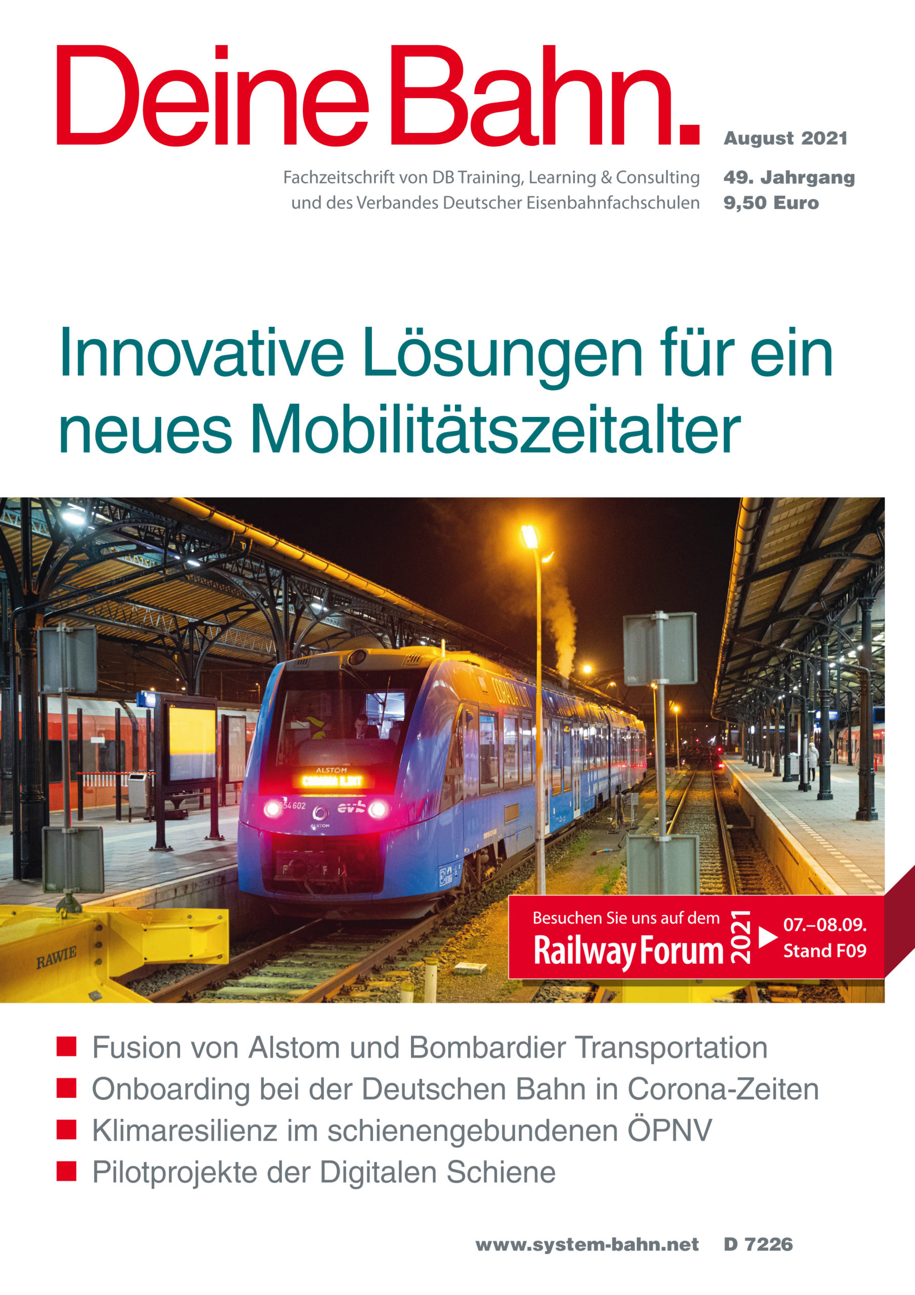 Deine Bahn 08/2021