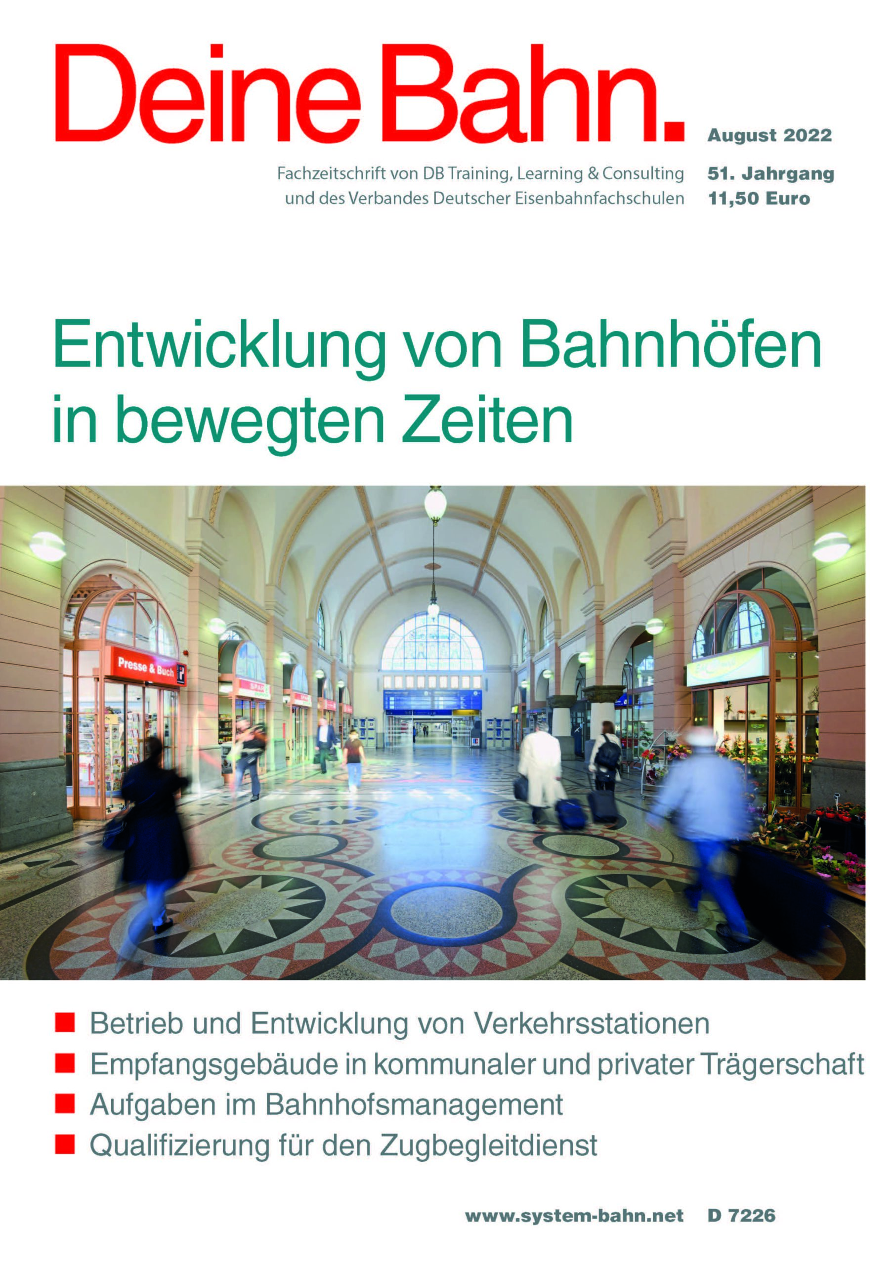 Deine Bahn 08/2022