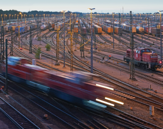 Rangierbahnhof Maschen (Foto: DB AG/Volker Emersleben)