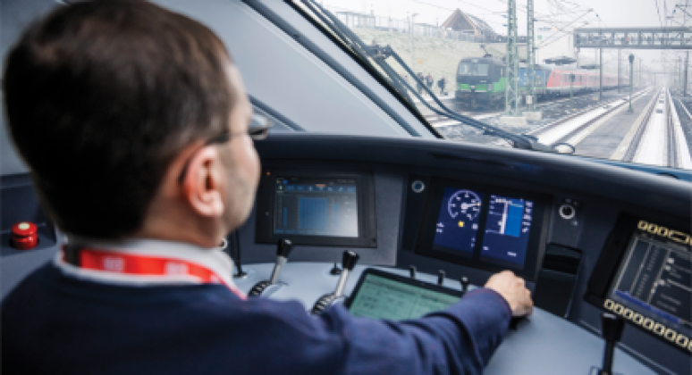 Abbildung 1: Fahrt eines ETCS-geführten Zuges in Betriebsart FS
