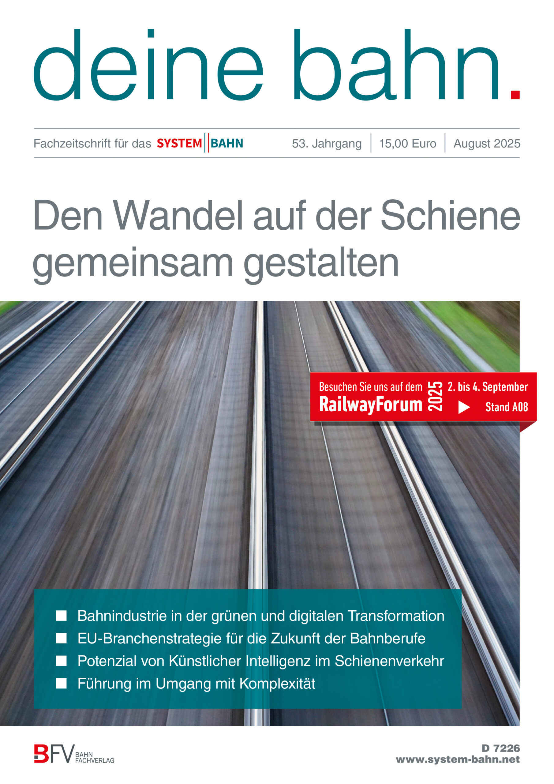 Deine Bahn 08/2025