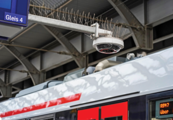 Bahn baut Videotechnik aus: Multisensor-Kamera in Halle (Saale) Hbf