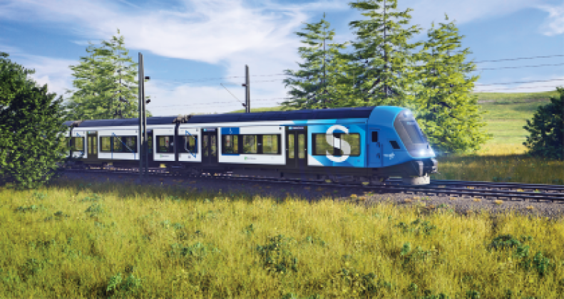 Das Außendesign der neuen Münchner S-Bahn
