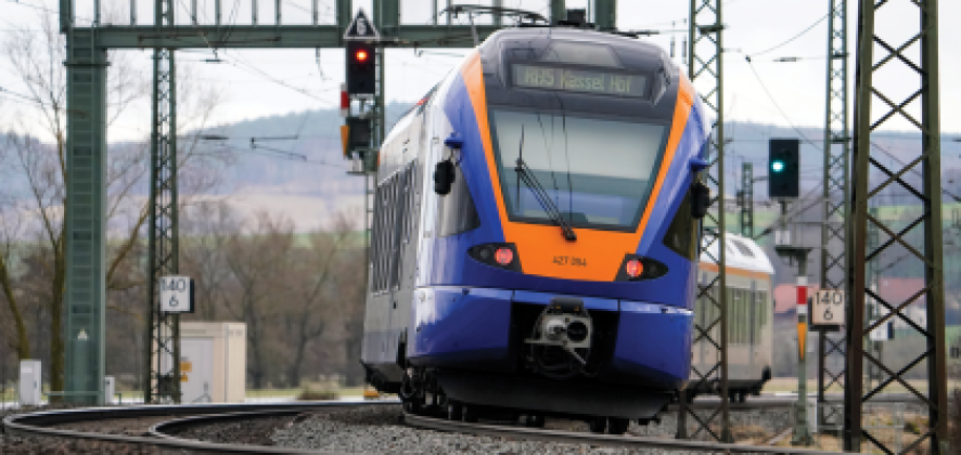 Das Schienennetz ist in der Fläche stark vom Regionalverkehr geprägt