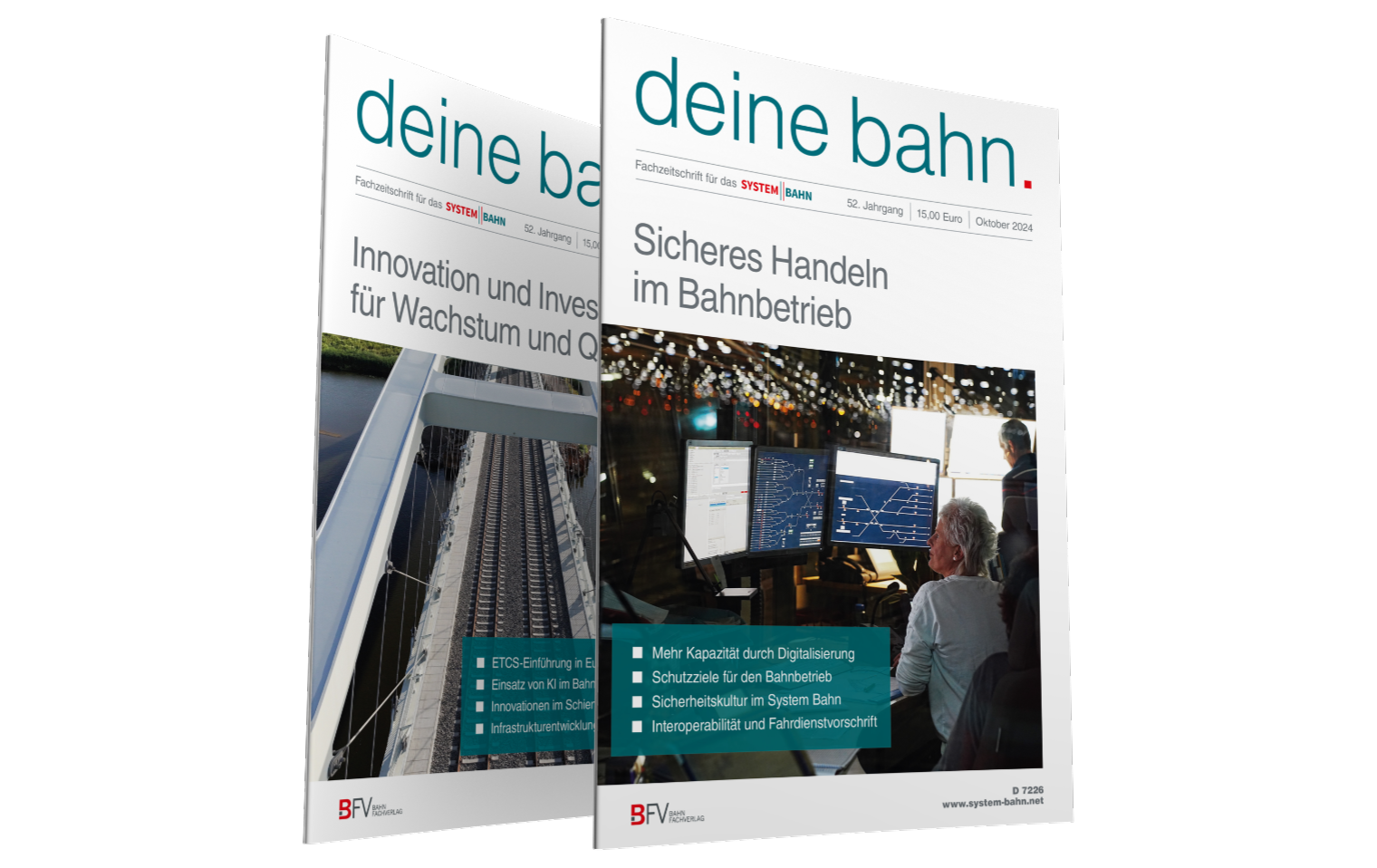 Fachzeitschrift Deine Bahn.